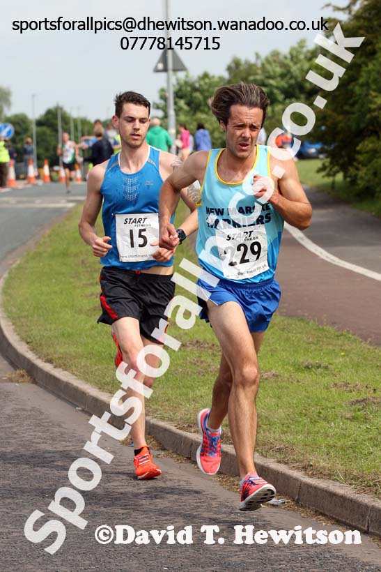 Newton Aycliffe 10k Road Race, County Durham. Photo: David T. Hewitson/Sports for All Pics